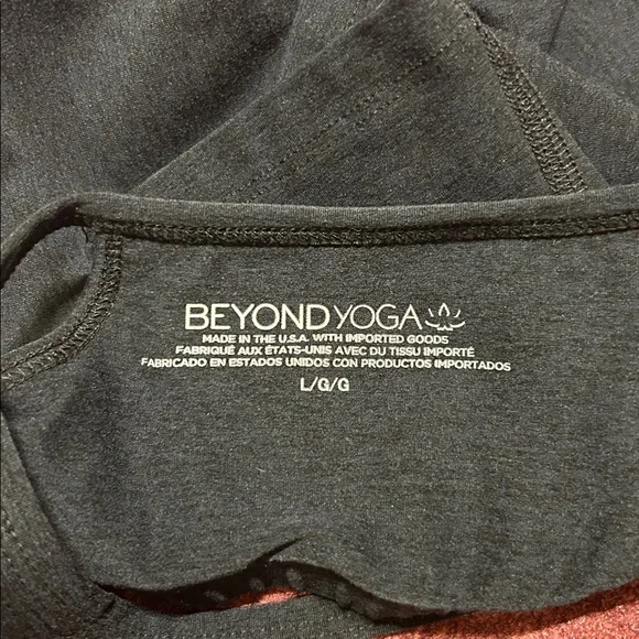 Beyond Yoga Spacedye Slim Racerback Cropped Tank Size L - Picture 4 of 12
